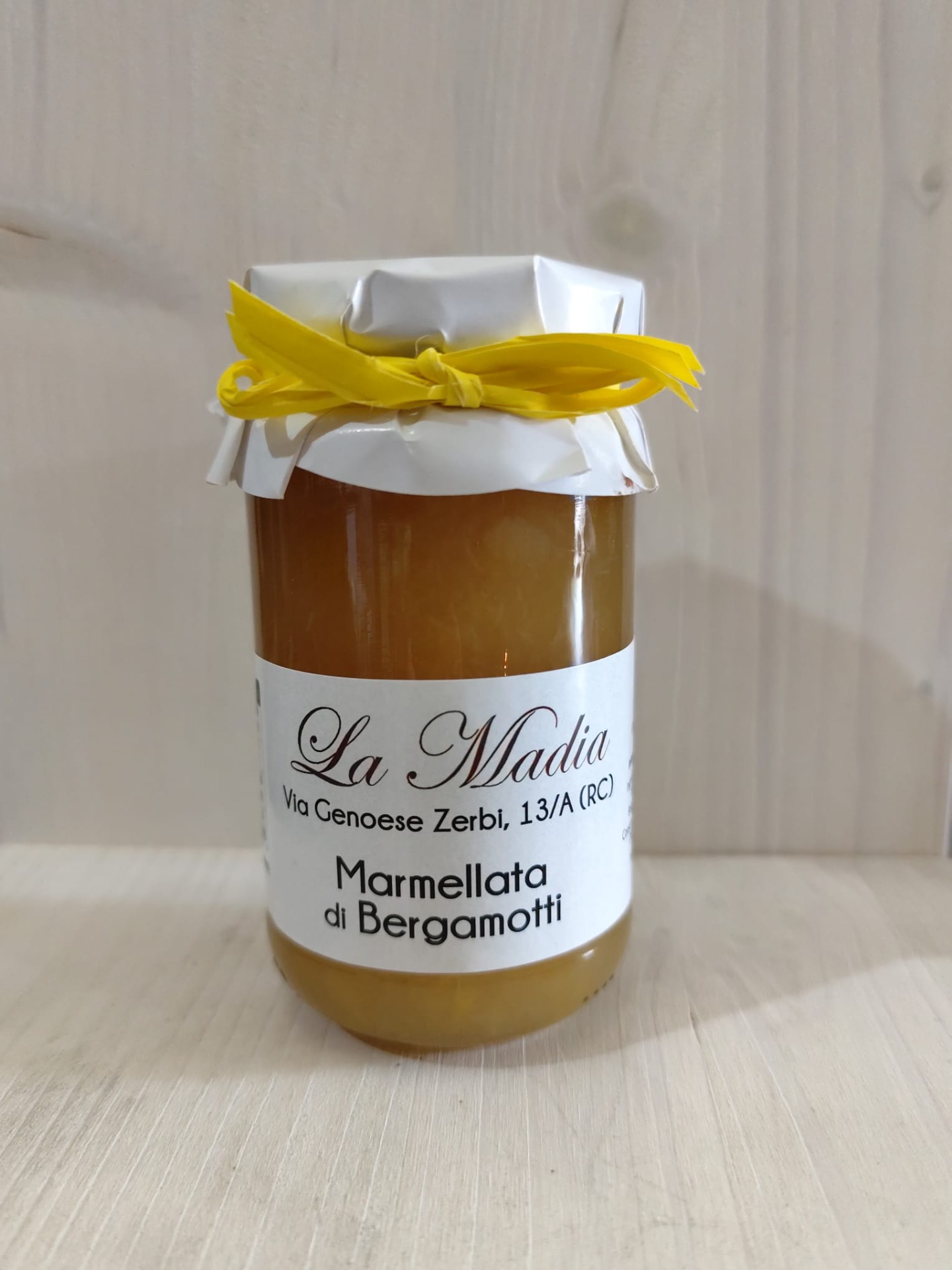 marmellata al bergamotto